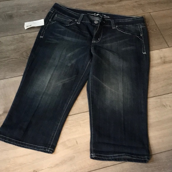 NWT INC DENIM JEAN CAPRIS SIZE 12P - Picture 3 of 6